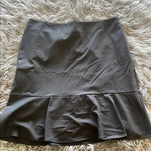 Worthington Black Trumpet Mini Skirt Work